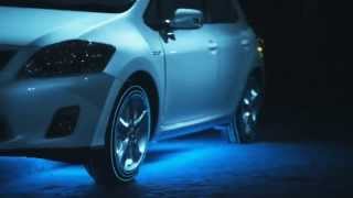 Toyota Auris Hybrid - Проекционная реклама