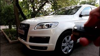 Замена батарейки в ключе АУДИ Q7 2008  AUDI Q7  3,0  дизель