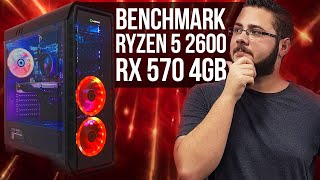 Ryzen R5 2600 + RX 570 4GB ? Melhor KIT Full HD no Ultra