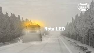 Así es la señalización lumínica Rota LED de HELLA