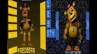 Five nights at fredbear's family diner (1 and 2 EXTRAS)