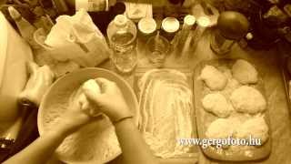 Lángos sütése recepttel