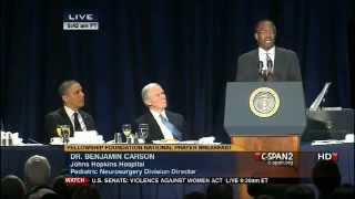 Dr. Benjamin Carson's Speech at the National Prayer Breakfast.