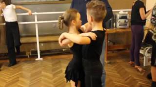 Скороходов Андрей - Орголайнен Вера. Тренировка. Квикстеп.