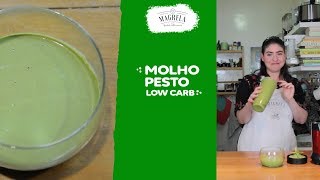 Como fazer pesto low carb!
