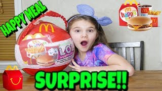 LOL Happy Meal Big Surprise! Custom LOL Mcdonalds Big Surprise Unboxing!