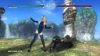 DEAD OR ALIVE 5 Last Round часть 1 Marie Rose и первый ее бой