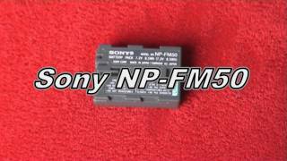 Sony Battery NP FM50