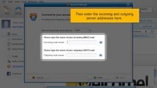 Configuring an IMAP email account in IncrediMail | FastDot Cloud Hosting
