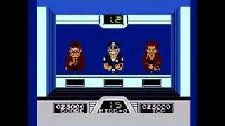 Hogan's Alley - Game A (Actual NES Capture)