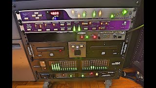 Apogee PSX-100 AD DA Converter Apogee BIG BEN Word Clock Deep House Akai s-5000