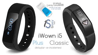 iWown i5 Plus incelemesi & Çekiliş Duyurusu - Türkçe