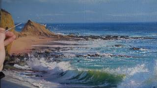 "Seascape" Oil painting. "Морской пейзаж" Масляная живопись.
