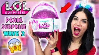 APRO LA LOL SURPRISE PEARL WAVE 2 VIOLA!! LOL SURPRISE REACTION