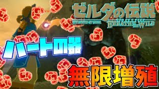 【BotW/バグ】ハート＆がんばりの器の無限増殖バグがヤバすぎるｗｗ【ゼルダの伝説　ブレスオブザワイルド】
