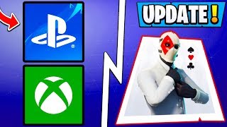 *NEW* Fortnite Update! | Custom Wild Card Skin, New Vehicle, Cross Play!