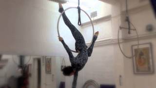 Воздушное кольцо. Aerial lyra tutorial. Урок 1