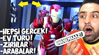 DEMİR ADAM ! İRON MAN İN FİLMDEKİ EVİNİ BULDUK ! GTA 5 GERÇEK HAYAT !