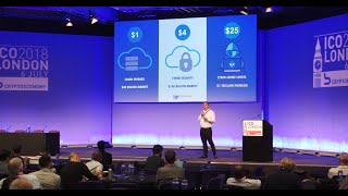 Dr. Adam Weigold presents Cryptyk at the London Crypto Economy World conference 2018