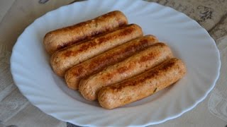 Чоризо из курицы или индейки (Диетические сосиски)
