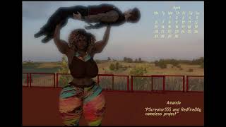 Tall women - Happy New Year 2020 (Calendar 2020)
