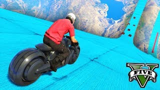 GTA V Online: O RACHA MAIS RÁPIDO de MOTO TRON!!! (EXPLOSIVO)
