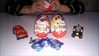 HOT WEELS 2017 Kinder Kinder Surprise Unboxing Киндер Сюрпиз ХОТ ВИЛС 2017 Новинка