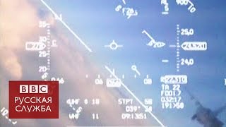 Российский МиГ "подрезал" норвежский истребитель - BBC Russian