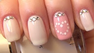 Легкий маникюр на День Святого Валентина / manicure on Valentine's Day