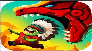 Dragon Hills 2   МЕХАНИЧЕСКИЙ ДРАКОН против ЗОМБИ! Мульт игра для детей
