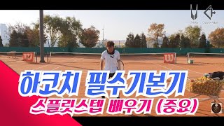 하코치테니스 스플릿스텝!!꼭꼭!!배우셔야합니다!!!필독!!!Splitstep!!Top!!You have to learn!