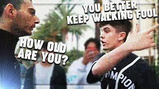 Kid at VidCon Tries to Fight Ice Poseidon and Sam Pepper