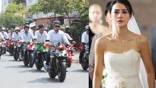 Bị người yêu hủy hôn sát ngày cưới, cô gái thuê cả đội xe ôm đóng giả nhà trai và cái kết