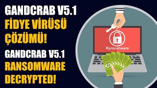GandCrab 5.1 dosyalarının şifresi nasıl çözülür?