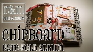 ChipBoard Gate-Fold Mini Album