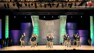 GRV (Walnut, CA) at USA Hip Hop Dance Championship Finals 2012 (MegaCrew)
