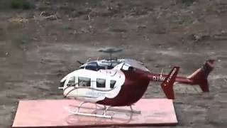 T-Rex 500 Eurocopter EC 145 Erstflug Bavarian 3sx