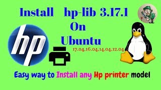 How to install HP printer or Scanner in Ubuntu 16.04 and Linux mint with hplib 3.17.11