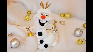 Кукла Олаф своими руками. Куклы из капрона / DIY Olaf