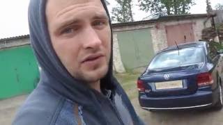 Поло седан локальный окрас после неудачного метода PDR