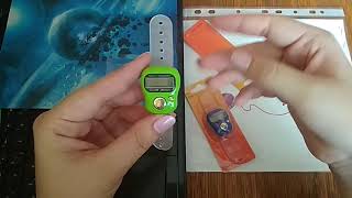 Смотрите, что я купила на AliExpress! Электронный счётчик рядов. Краткий обзор и отзыв.