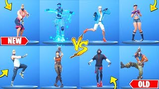 OLD DANCES vs NEW DANCES in Fortnite Battle Royale (Deep End, Billy Bounce, Scenario...)