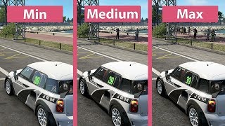 Project CARS 2 – PC 4K Min vs. Medium vs. Max Graphics Comparison & Frame Rate