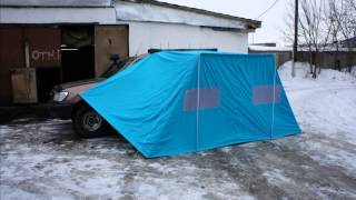 Тент-полог типа маркиза.http://tentmarkiza.ru/