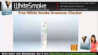 Free White Smoke Grammar Checker - Grammar,error,sentence construction checking