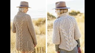 Женский Оригинальный Пуловер Спицами - 2019 / Female Original Pullover Knitting Needles