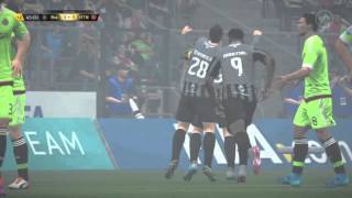 FIFA 16: Christian Eriksen (IF) long shot goal (PS4)