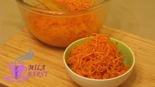Быстрая морковь по-корейски | Быстрый рецепт | Закуска | Korean carrot