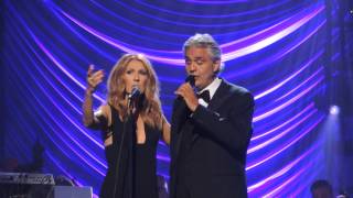 Celine Dion and Andrea Bocelli duet