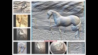 1000 stl 3D models Artcam